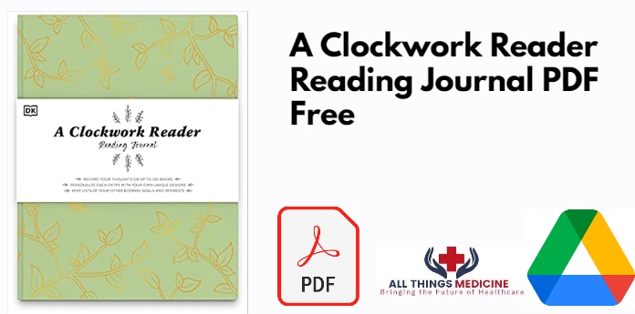A Clockwork Reader Reading Journal PDF