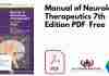 Manual of Neurologic Therapeutics 7th Edition PDF
