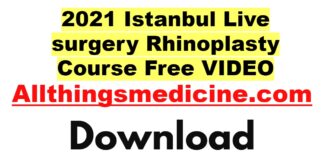 2021-istanbul-live-surgery-rhinoplasty-course-videos-free-download