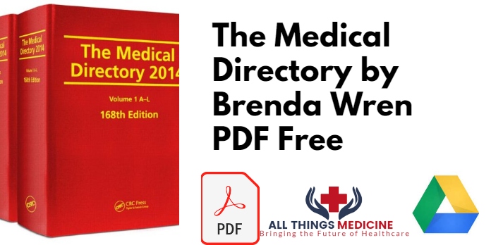 The Medical Directory by Brenda Wren PDF Free Download