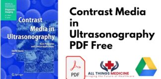 Contrast Media in Ultrasonography PDF Free Download