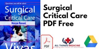 Surgical Critical Care PDF Free Download