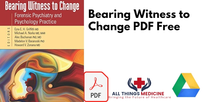 Bearing Witness to Change PDF Free Download