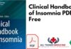 Clinical Handbook of Insomnia PDF Free Download