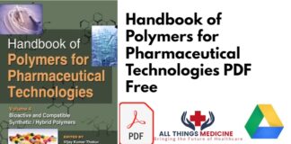 Handbook of Polymers for Pharmaceutical Technologies PDF Free Download