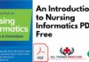 An Introduction to Nursing Informatics PDF Free Download