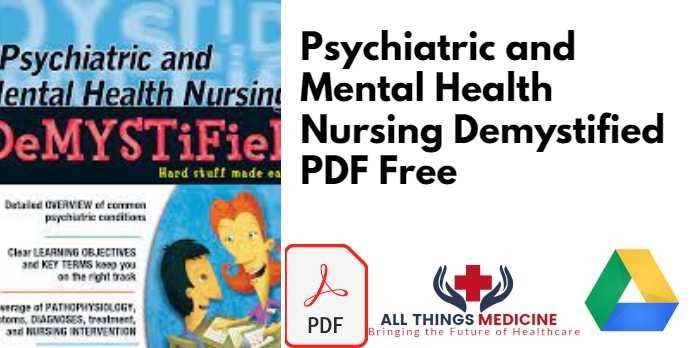 Psychiatric and Mental Health Nursing Demystified PDF Free Download