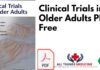Clinical Trials in Older Adults PDF Free Download