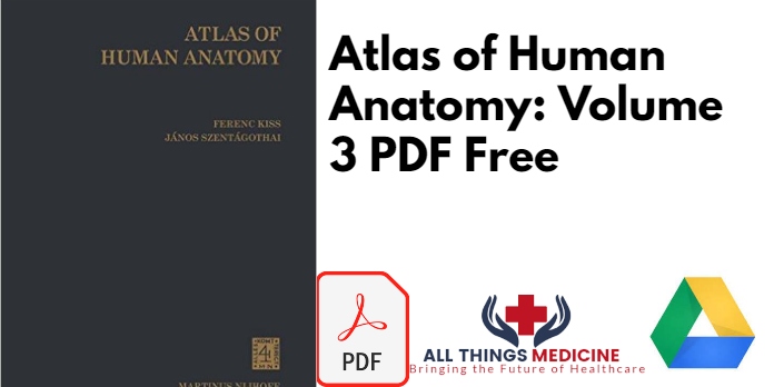 Atlas of Human Anatomy: Vol 3 Edition PDF Free Download