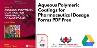 Aqueous Polymeric Coatings for Pharmaceutical Dosage Forms PDF Free Download