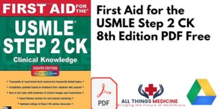 First Aid for the USMLE Step 2 CK 8th Edition PDF Free Download