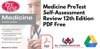 Medicine PreTest Self-Assessment Review 12th Edition PDF