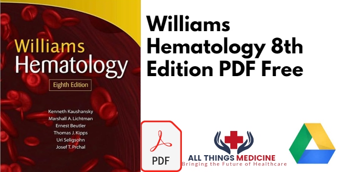 Williams Hematology 8th Edition PDF Free Download