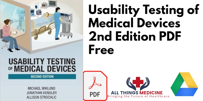 Usability Testing of Medical Devices 2nd Edition PDF Free