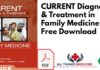 CURRENT Diagnosis & Treatment in Family Medicine PDF Free Download