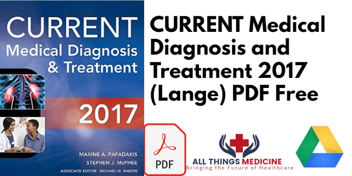 CURRENT Medical Diagnosis and Treatment 2017 (Lange) PDF Free Download