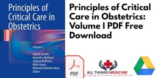 Principles of Critical Care in Obstetrics: Volume I PDF Free Download