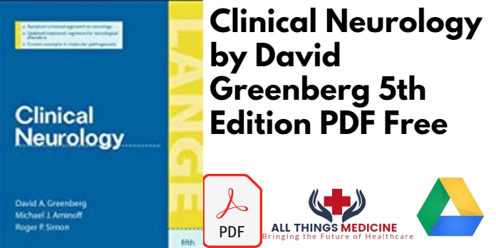 Clinical Neurology by David Greenberg 5th Edition PDF