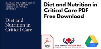 Diet and Nutrition in Critical Care PDF Free Download