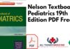 Nelson Textbook of Pediatrics 19th Edition PDF Free