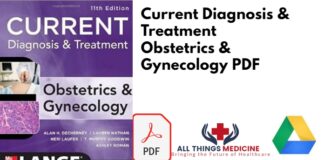 Current Diagnosis & Treatment Obstetrics & Gynecology PDF