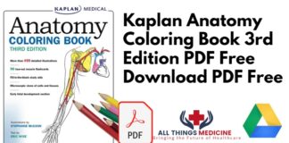 Kaplan Anatomy Coloring Book 3rd Edition PDF Free Download