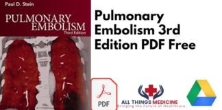 Pulmonary Embolism 3rd Edition PDF