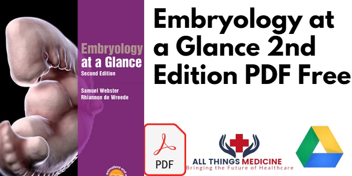 Embryology at a Glance 2nd Edition PDF Free
