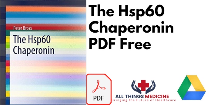 The Hsp60 Chaperonin PDF Free