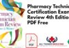 Pharmacy Technician Certification Exam Review 4th Edition PDF