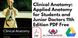 Clinical Anatomy: Applied Anatomy for Students and Junior Doctors 11th Edition PDF Free