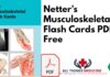 Netters Musculoskeletal Flash Cards PDF Free