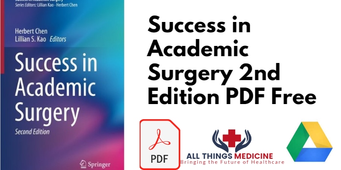 Success in Academic Surgery 2nd Edition PDF
