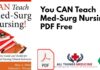 You CAN Teach Med-Surg Nursing PDF Free Download