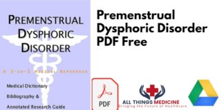 Premenstrual Dysphoric Disorder PDF Free Download