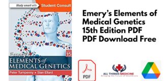 Emery’s Elements of Medical Genetics 15th Edition PDF