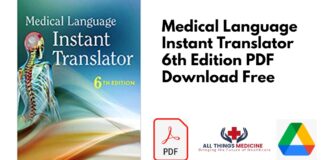 Medical Language Instant Translator 6th Edition PDF