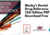 Mosby s Dental Drug Reference 12th Edition PDF