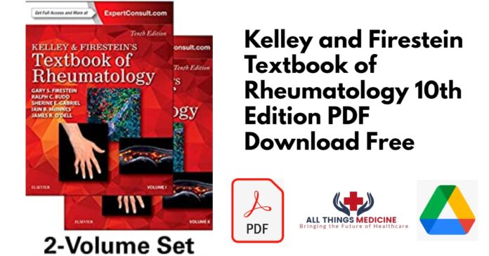 Kelley and Firestein Textbook of Rheumatology 10th Edition PDF