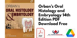 Orban’s Oral Histology and Embryology 14th Edition PDF