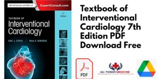 Textbook of Interventional Cardiology 7th Edition PDF