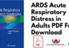 ARDS Acute Respiratory Distress in Adults PDF