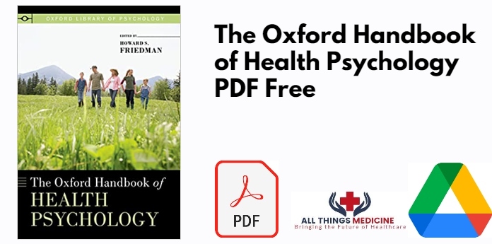 The Oxford Handbook of Health Psychology PDF