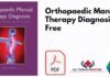 Orthopaedic Manual Therapy Diagnosis PDF