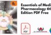 Essentials of Medical Pharmacology 6th Edition PDF