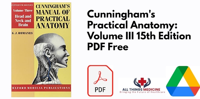 Cunningham's Practical Anatomy: Volume III 15th Edition PDF