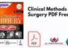 Clinical Methods in Surgery PDF