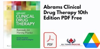 Abrams Clinical Drug Therapy 10th Edition PDF