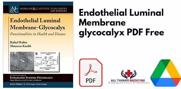 Endothelial Luminal Membrane glycocalyx PDF