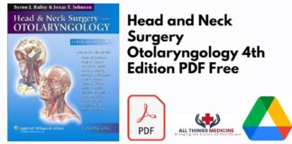 Head and Neck Surgery Otolaryngology 4th Edition PDF